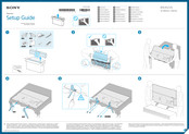 Sony BRAVIA KD-49XG7077 Guide D'installation