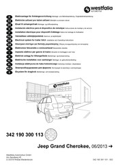 Westfalia Automotive 342 190 300 113 Notice De Montage Et D'utilisation