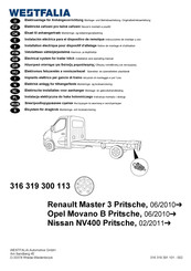 Westfalia Automotive 316 319 300 113 Notice De Montage Et D'utilisation