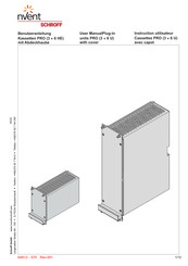 nVent SCHROFF PRO 6 U Instruction Utilisateur