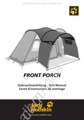 Jack Wolfskin Front Porch Livret D'instructions