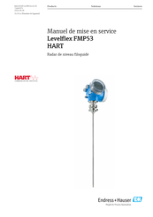Endress+Hauser Levelflex FMP53 Manuel De Mise En Service