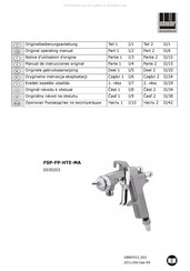 Schneider Airsystems D030203 Notice D'utilisation D'origine