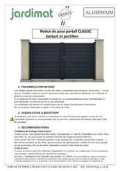 Jardimat CLASSIC Notice De Pose