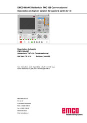 emco Heidenhain TNC 430 Mode D'emploi