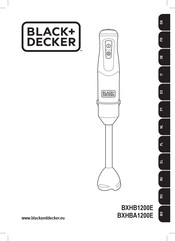 Black & Decker BXHBA1200E Mode D'emploi