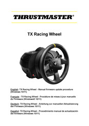 Thrustmaster TX Mode D'emploi