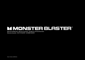 Monster BLASTER 2MNSK0928 Manuel