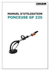 DIAM GF 225 Manuel D'utilisation