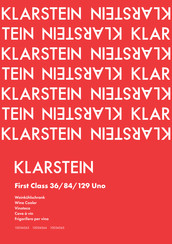 Klarstein First Class 84 Uno Mode D'emploi