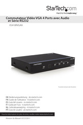 StarTech VS410RVGAA Guide De L'utilisateur