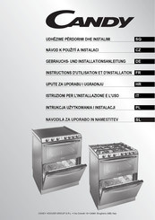 Candy TRIO4GXNT/1 Instructions D'utilisation Et D'installation