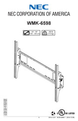 NEC WMK-6598 Manuel D'utilisation