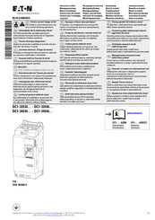 Eaton DC1-32046 Serie Notice D'installation