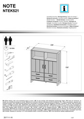 Forte NOTE NTEK521 Notice De Montage