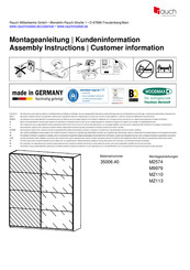 Rauch 35006.40 Instructions De Montage