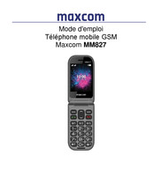 Maxcom MM827 Mode D'emploi