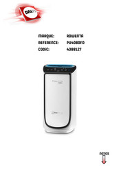 Rowenta PURE AIR CONNECT PU4080FO Mode D'emploi