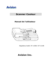 Avision DT-1106B Manuel De L'utilisateur