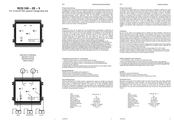 Cristec RCE/100-2E-3 Mode D'emploi