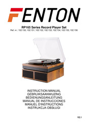 Fenton 102.151 Manuel D'instructions