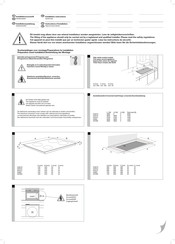 ETNA KI680ZT/E01 Instructions D'installation