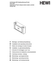 Hewi 802.50.063 Serie Notice De Montage Et Mode D'emploi