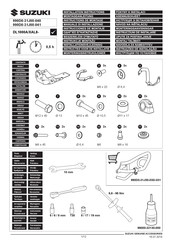 Suzuki 990D0-31J00-041 Instructions De Montage