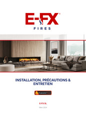 Flamerite Fires E-FX Installation Et Entretien