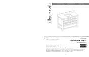 Allen + Roth LWS48KNTLN 5430861 Instructions De Montage