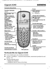 Siemens Gigaset A340 Mode D'emploi