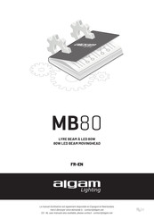 Algam Lighting MB 80 Mode D'emploi