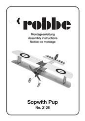 ROBBE Sopwith Pup 3126 Notice De Montage