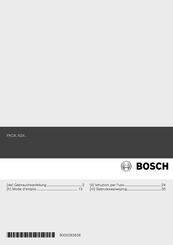 Bosch PKC885N24D Mode D'emploi