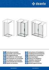 deante KTJ_F39P Instructions D'installation