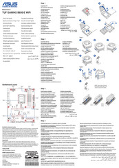 Asus TUF GAMING B650-E WIFI Guide De Démarrage Rapide