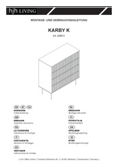 HJH KARBY K 926011 Instructions De Montage