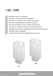 Sentiotec 136 Instructions D'installation Et Mode D'emploi