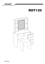 Songmics VASAGLE RDT125 Mode D'emploi