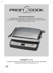 Proficook PC-KG 1030 Mode D'emploi