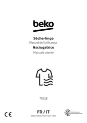 Beko TR218 Manuel De L'utilisateur