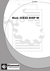 Diamond ICE42 DISP W Manuel D'installation, Utilisation Et Entretien