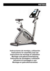 BH FITNESS H8705U Instructions De Montage Et Utilisation