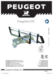 PEUGEOT EnergySaw-550 Manuel D'utilisation