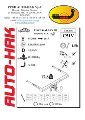 AUTO-HAK C51V Mode D'emploi