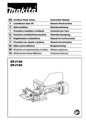 Makita DPJ140 Manuel D'instructions