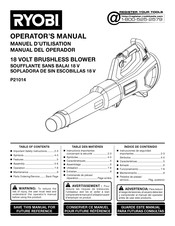 Ryobi P21014 Manuel D'utilisation