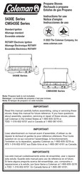 Coleman CM5435E Serie Notice D'emploi