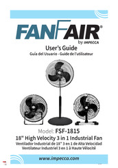 Impecca FANFAIR FSF-1815 Guide De L'utilisateur