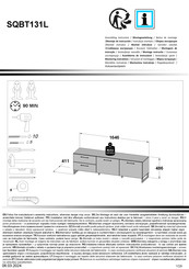 Forte SILBA SQBT131L Notice De Montage